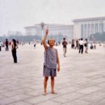 woman Tiananmen square