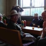 Yak tea with Lhasa locals