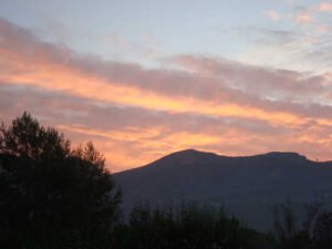 Sunrise over Casa Falconera