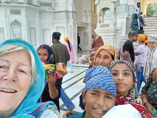 Family at Golden Temple Amritsar