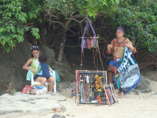 Beach sellers