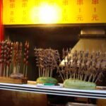 Live scorpions for supper