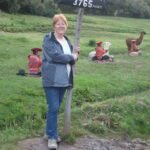 Me altitude and women with alpacas