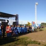 Opening ceremony El Calafate
